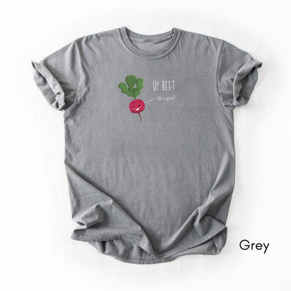 Up Beet Tee Midweight Unisex Garment-Dyed T-shirt
