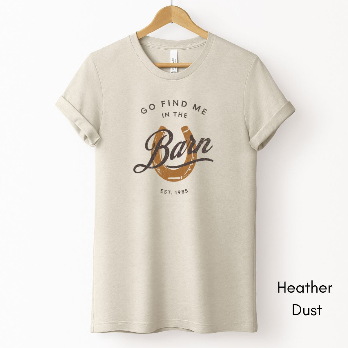 Find Me in the Barn Light Weight Jersey T-shirt