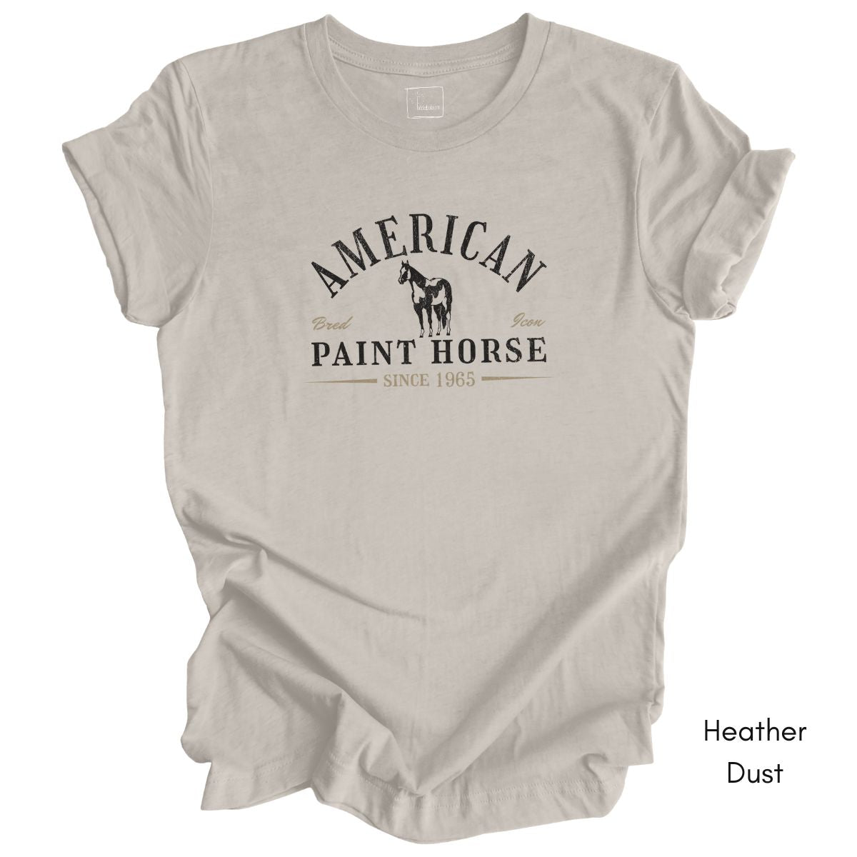 American Paint Horse Unisex Light Weight Jersey T-shirt