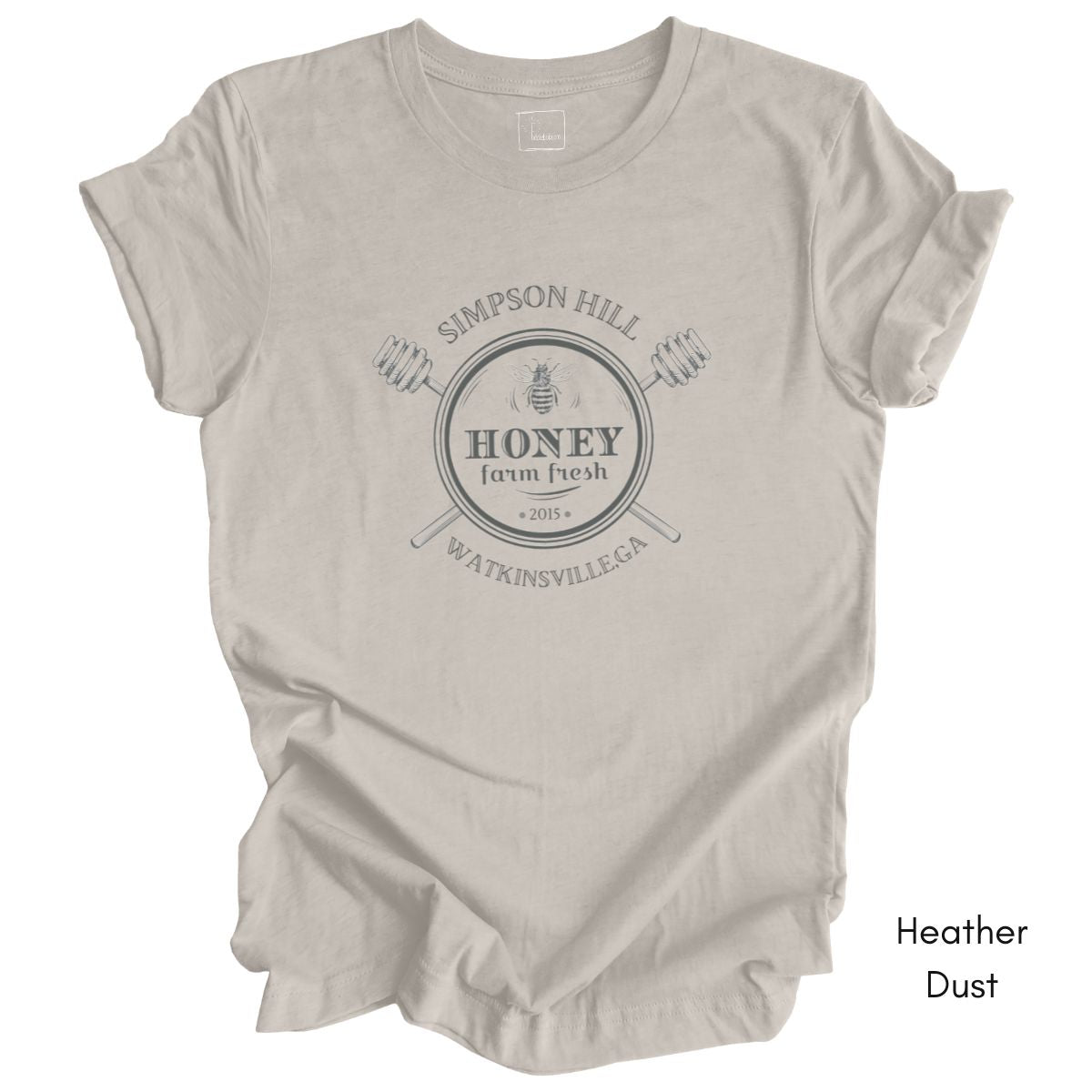 Custom Honeybee Farm Unisex Jersey Light Weight Tshirt