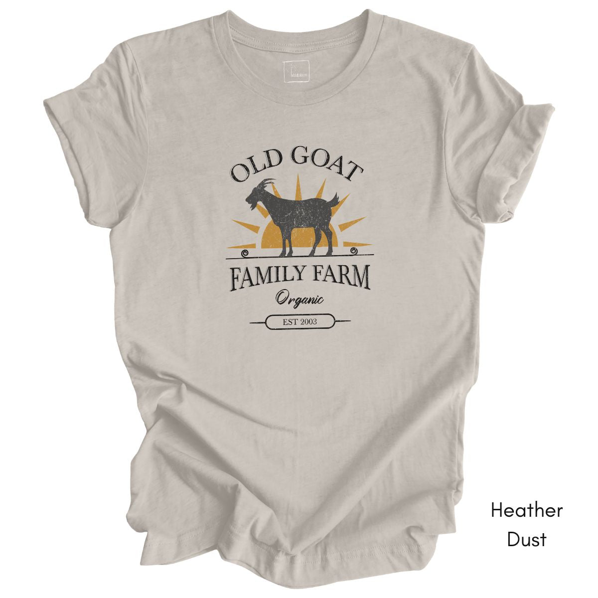 Custom Family Goat Farm Light Weight Unisex Jersey T-shirt