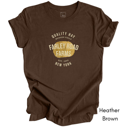 Custom Hay Farm Light Weight Jersey T-shirt
