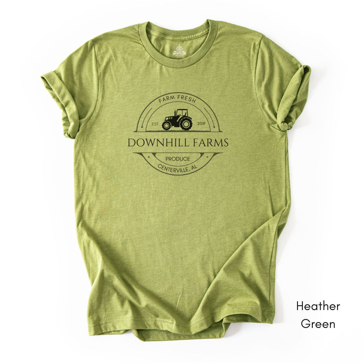 Custom Farm Tractor Unisex Jersey Light Weight T-shirt