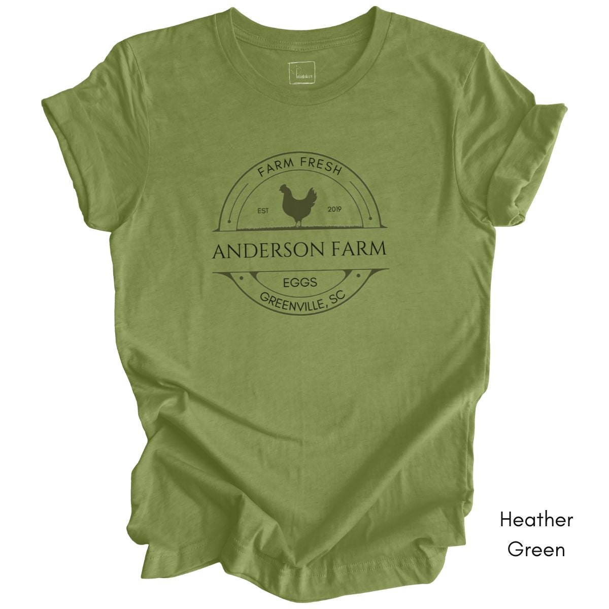 Custom Egg Farm Unisex Light Weight Jersey T-shirt
