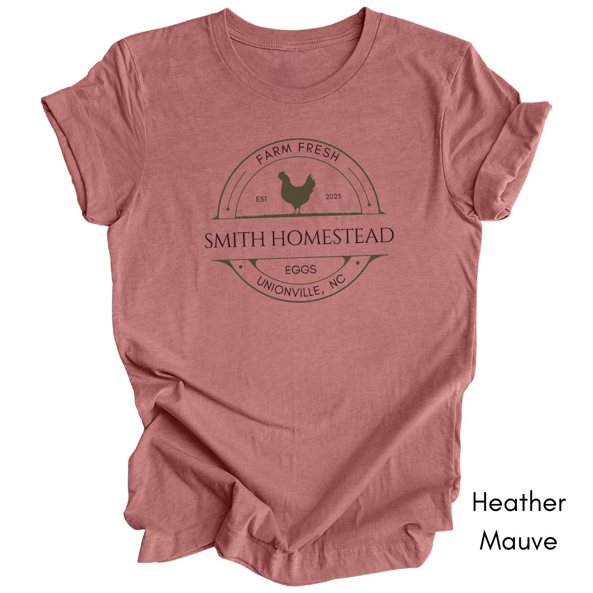 Custom Egg Farm Unisex Light Weight Jersey T-shirt