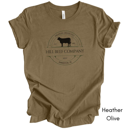 Custom Cattle Beef Farm Heifer Version Light Weight T-shirt