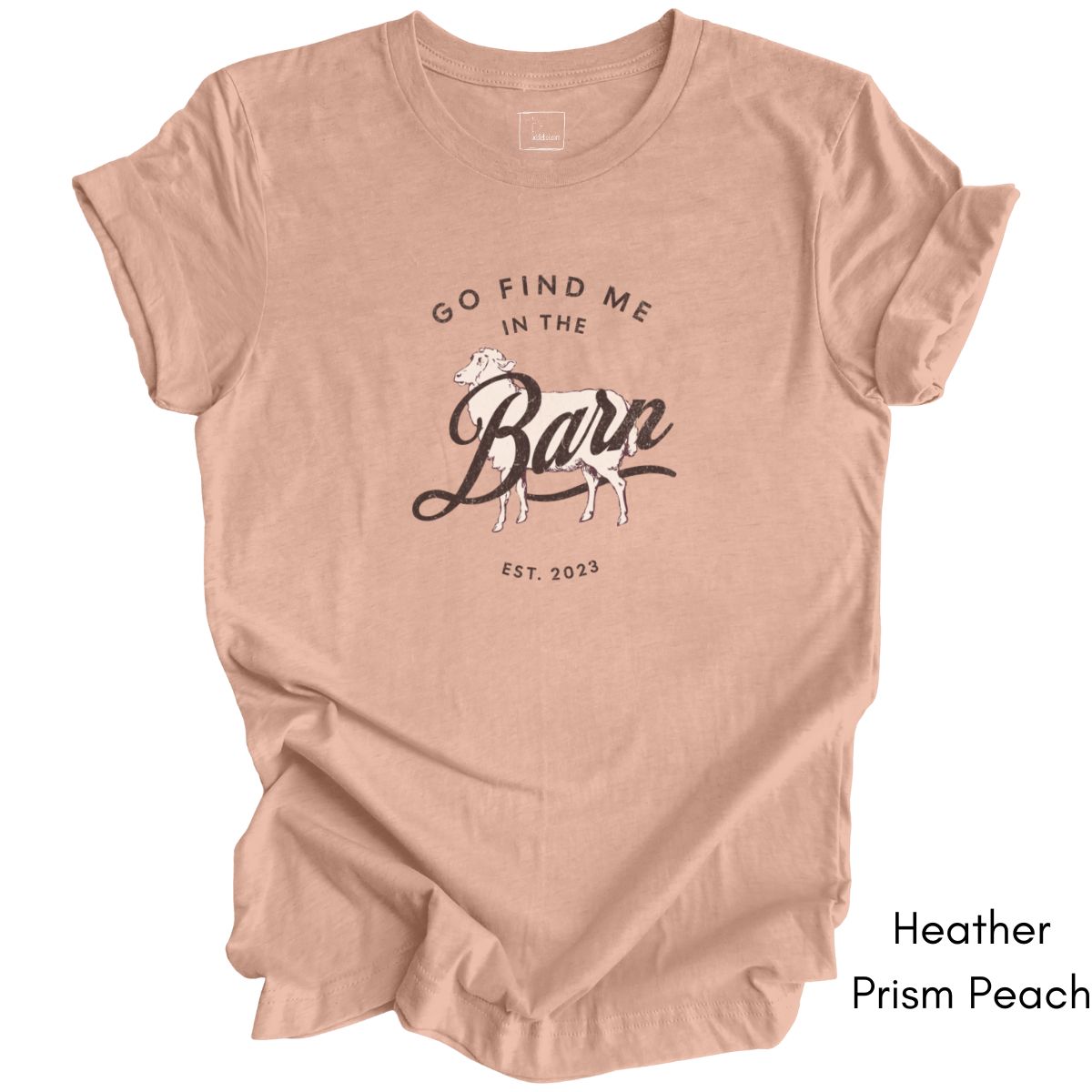 Find Me in the Sheep Barn Light Weight Jersey T-shirt