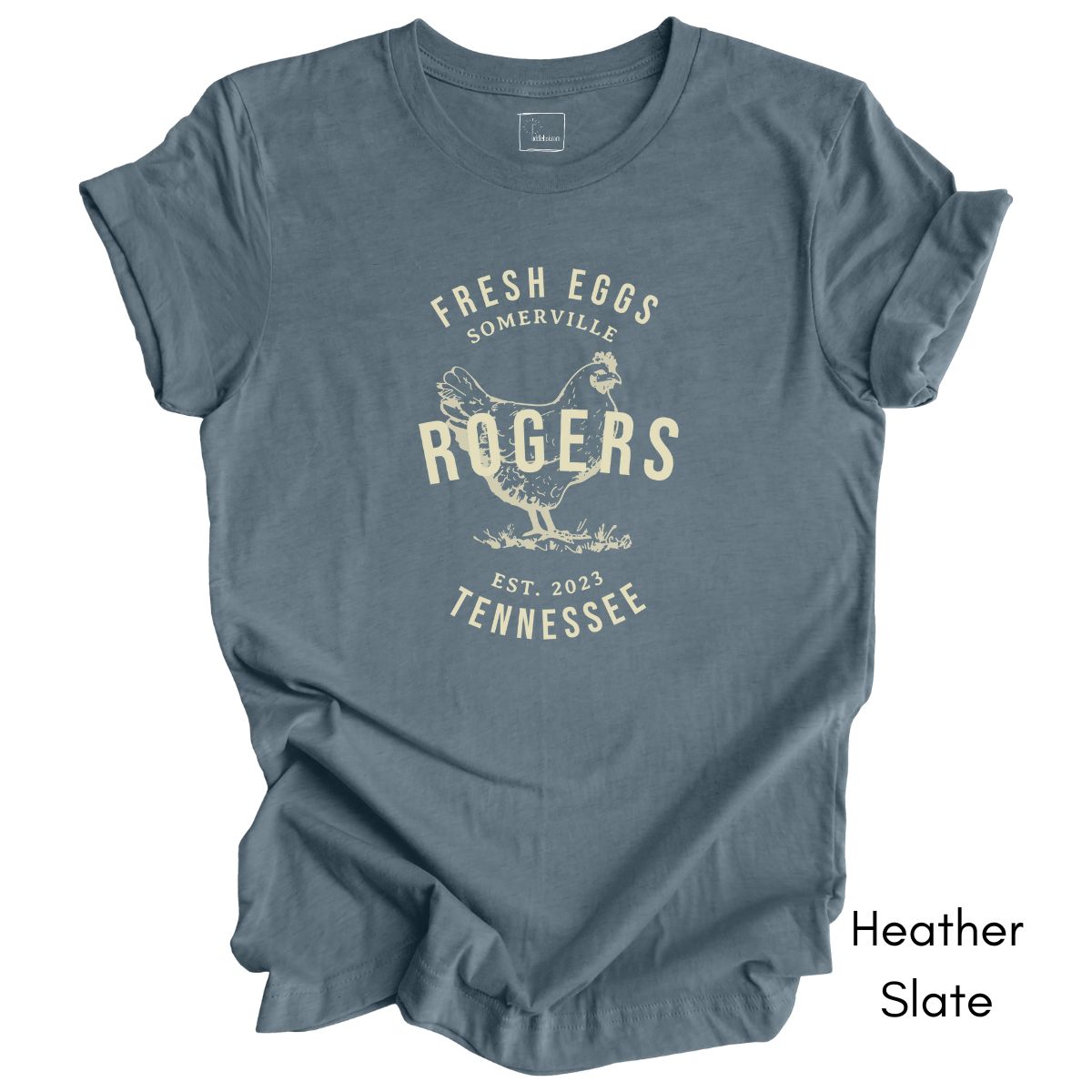 Custom Local Egg Farm Light Weight Jersey T-shirt
