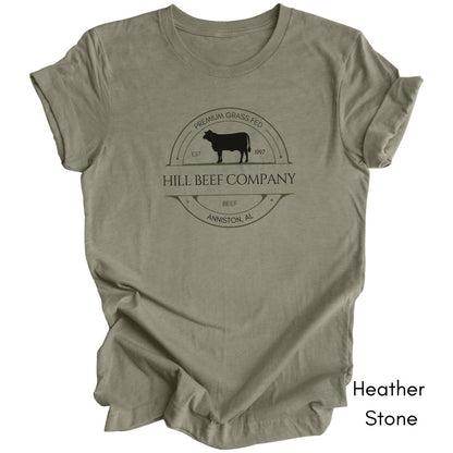 Custom Cattle Beef Farm Heifer Version Light Weight T-shirt