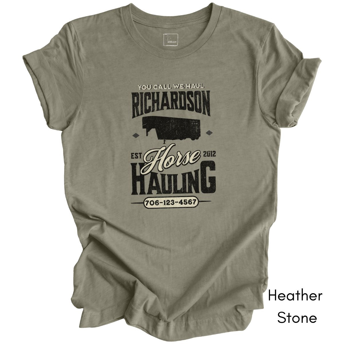 Custom Horse/Livestock Local Hauling Light Weight Jersey T-shirt
