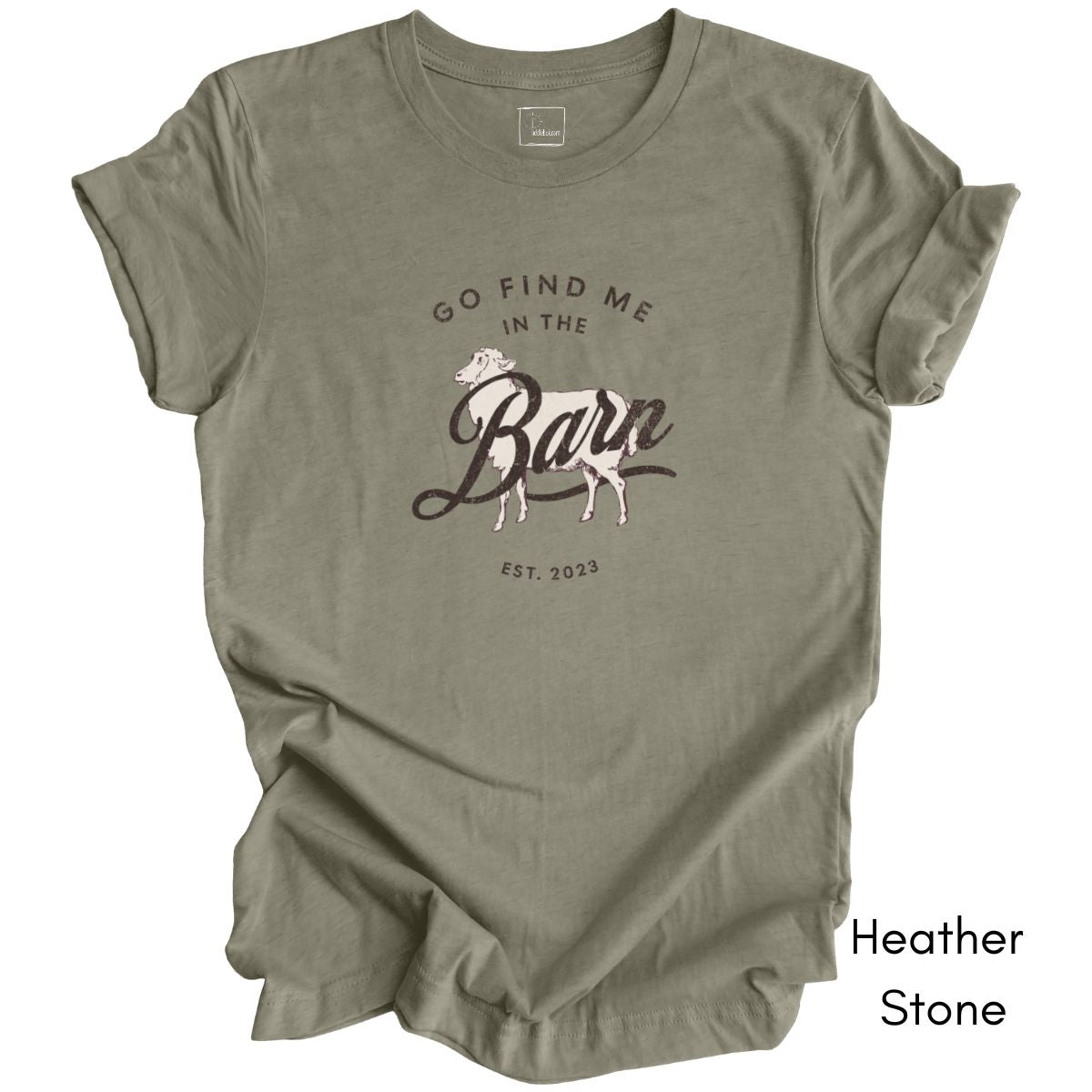 Find Me in the Sheep Barn Light Weight Jersey T-shirt