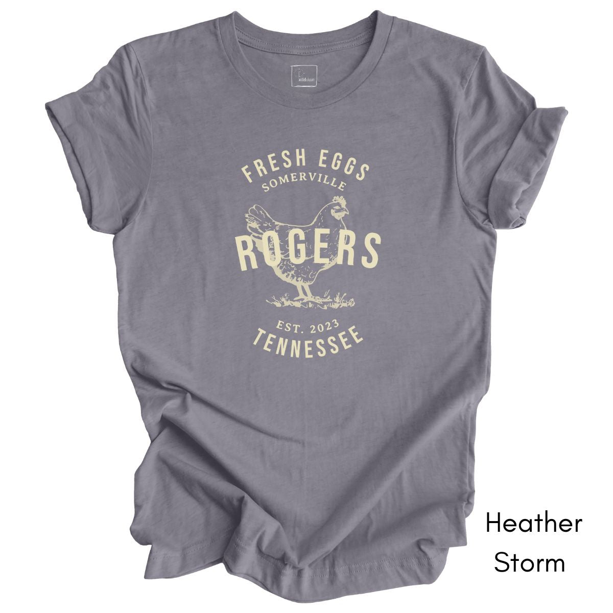 Custom Local Egg Farm Light Weight Jersey T-shirt