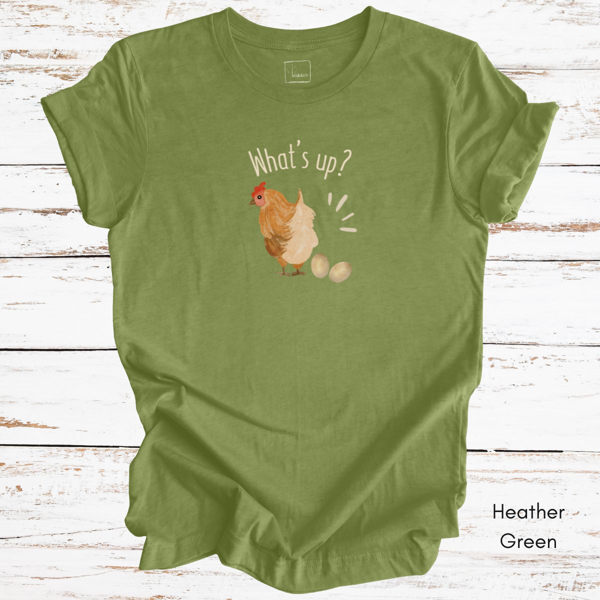 What's Up Chicken Butt - Unisex Jersey Light Weight T-shirt