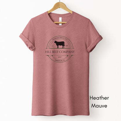 Custom Cattle Beef Farm Heifer Version Light Weight T-shirt