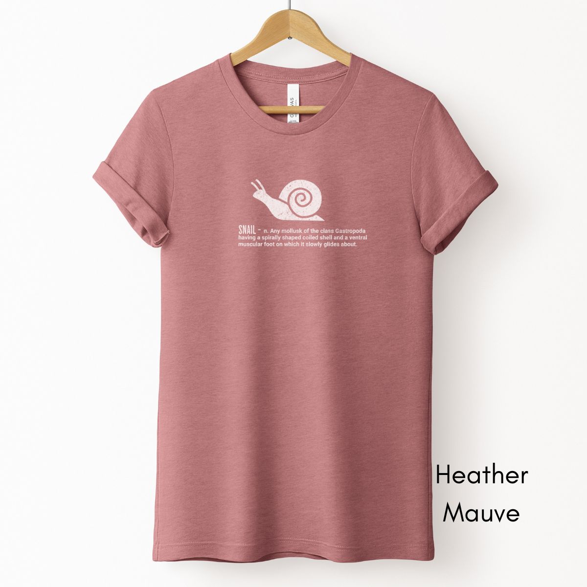 Snail Tee - Unisex Jersey Light Weight T-shirt