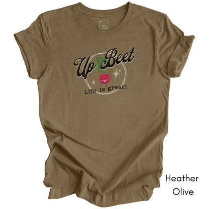 Up Beet Unisex Jersey Light Weight T-shirt