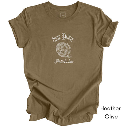 Okie Dokie Artichokie Unisex Jersey Light Weight Tee
