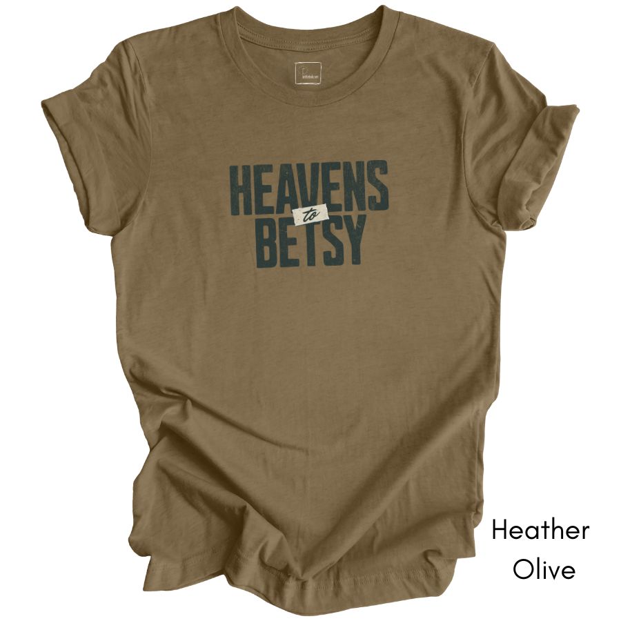 Heavens to Betsy Unisex Jersey Short Sleeve Light Weight T-shirt