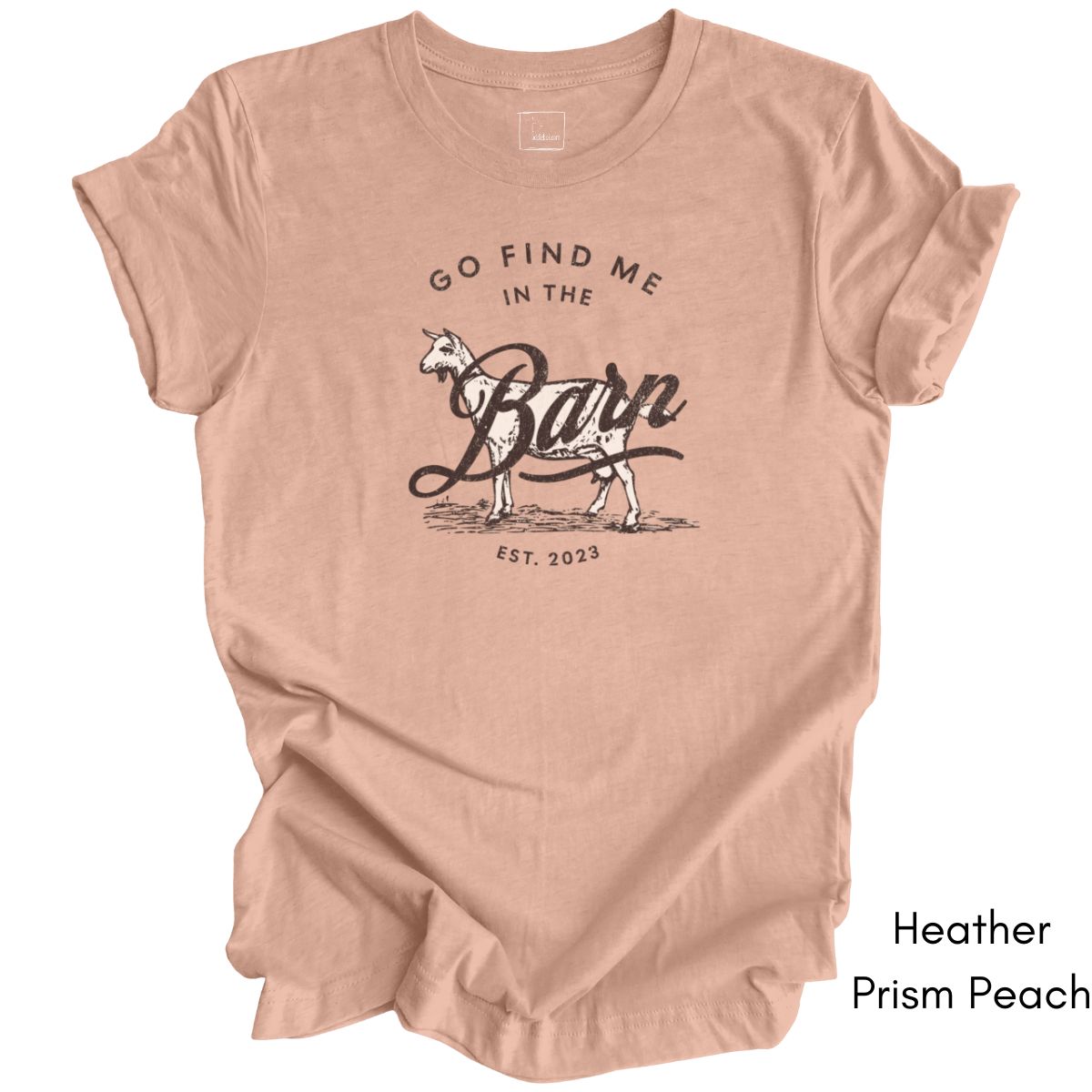Find Me in the Goat Barn Unisex Jersey Light Weight T-shirt