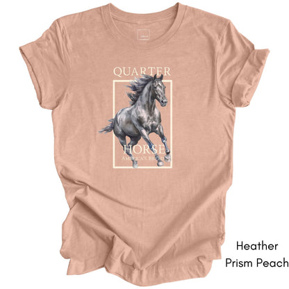 Quarter Horse America's Breed Unisex Jersey Light Weight Tee