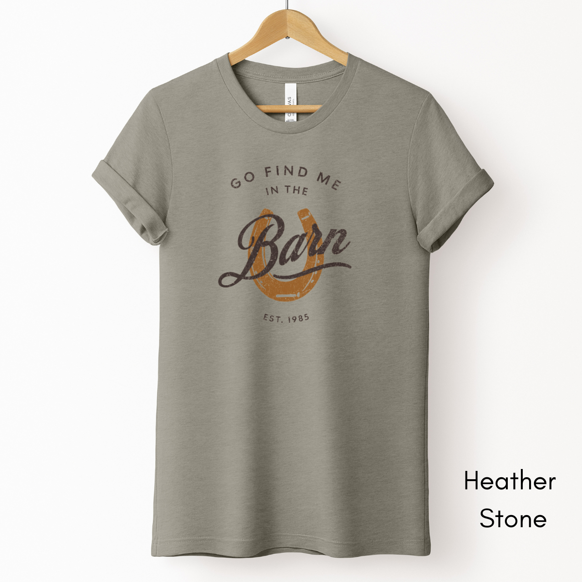 Find Me in the Barn Light Weight Jersey T-shirt