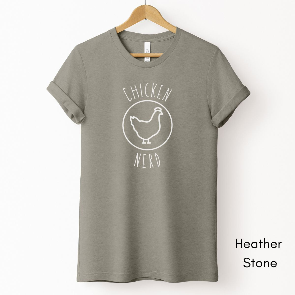 Chicken Nerd Unisex Light Weight Jersey T-shirt
