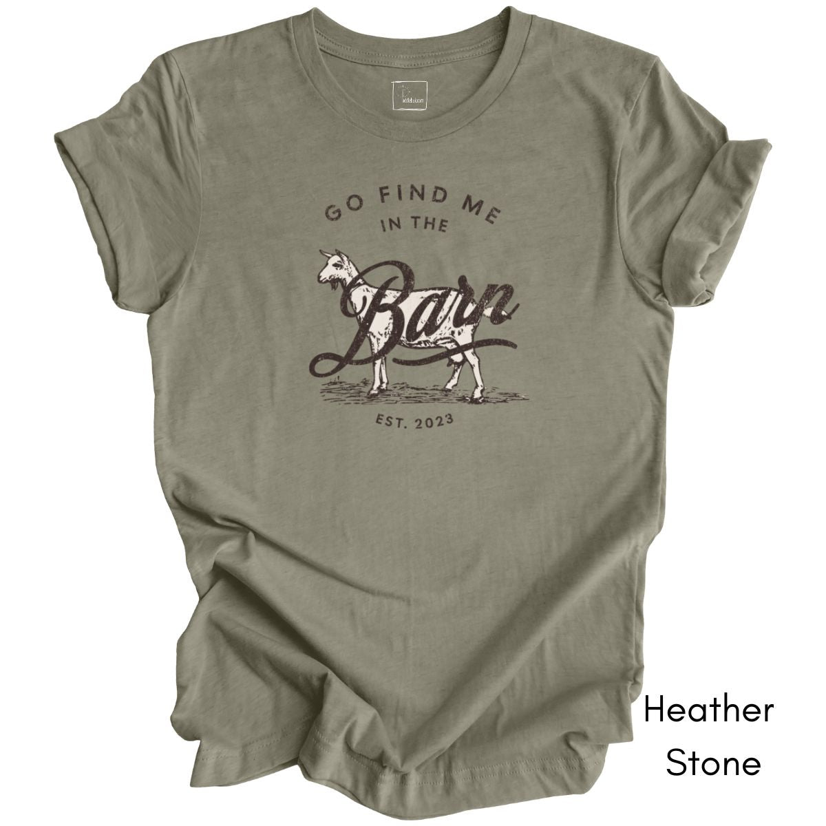 Find Me in the Goat Barn Unisex Jersey Light Weight T-shirt