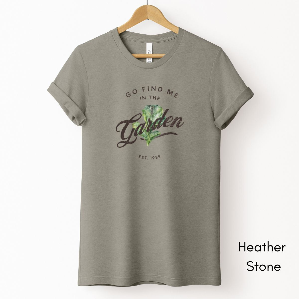 Find Me in the Vegetable Garden Unisex Light Weight Jersey T-shirt