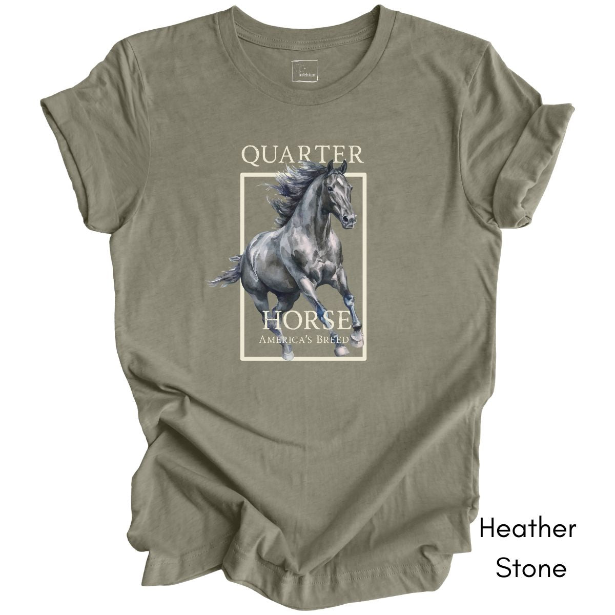 Quarter Horse America's Breed Unisex Jersey Light Weight Tee