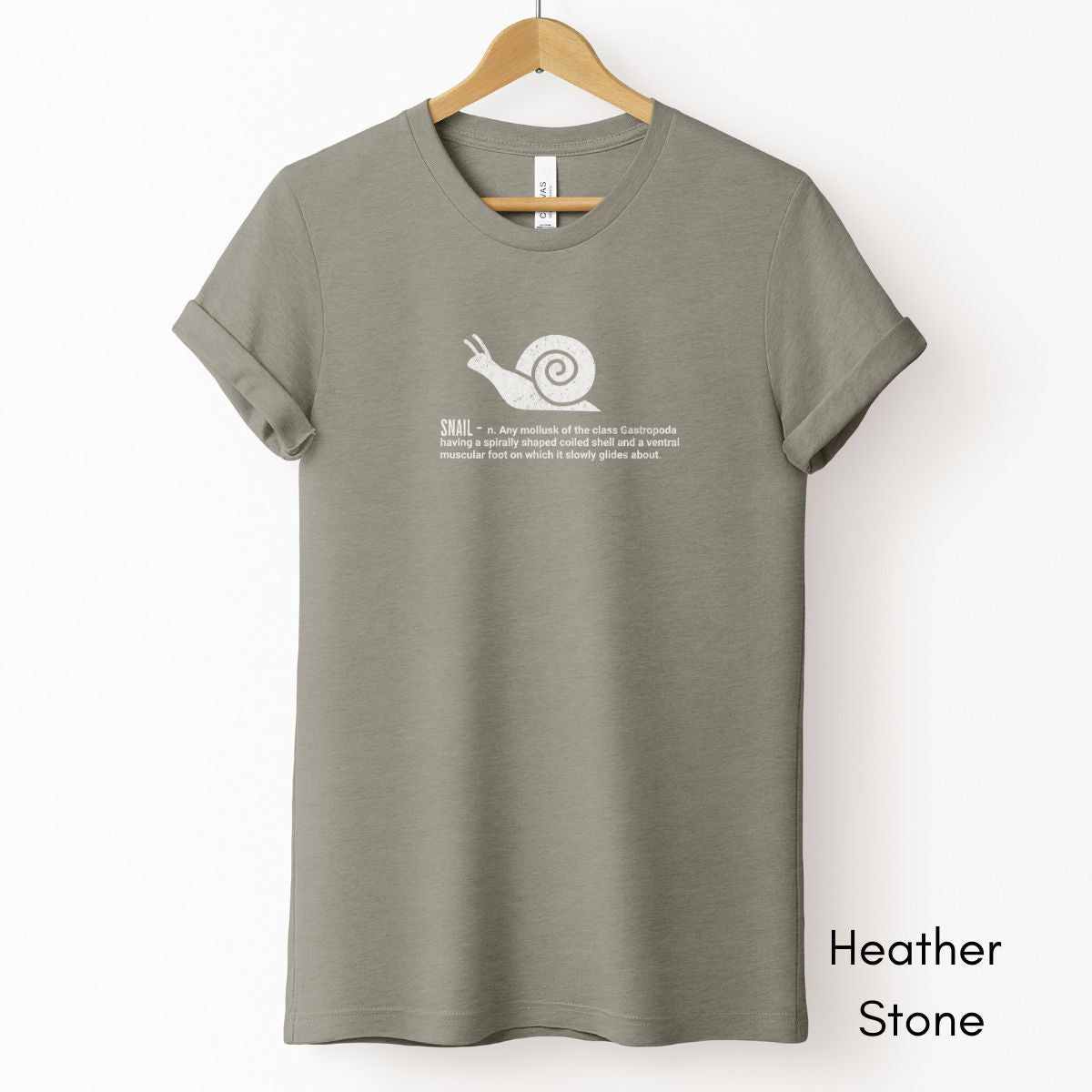 Snail Tee - Unisex Jersey Light Weight T-shirt