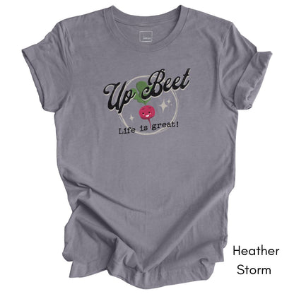 Up Beet Unisex Jersey Light Weight T-shirt