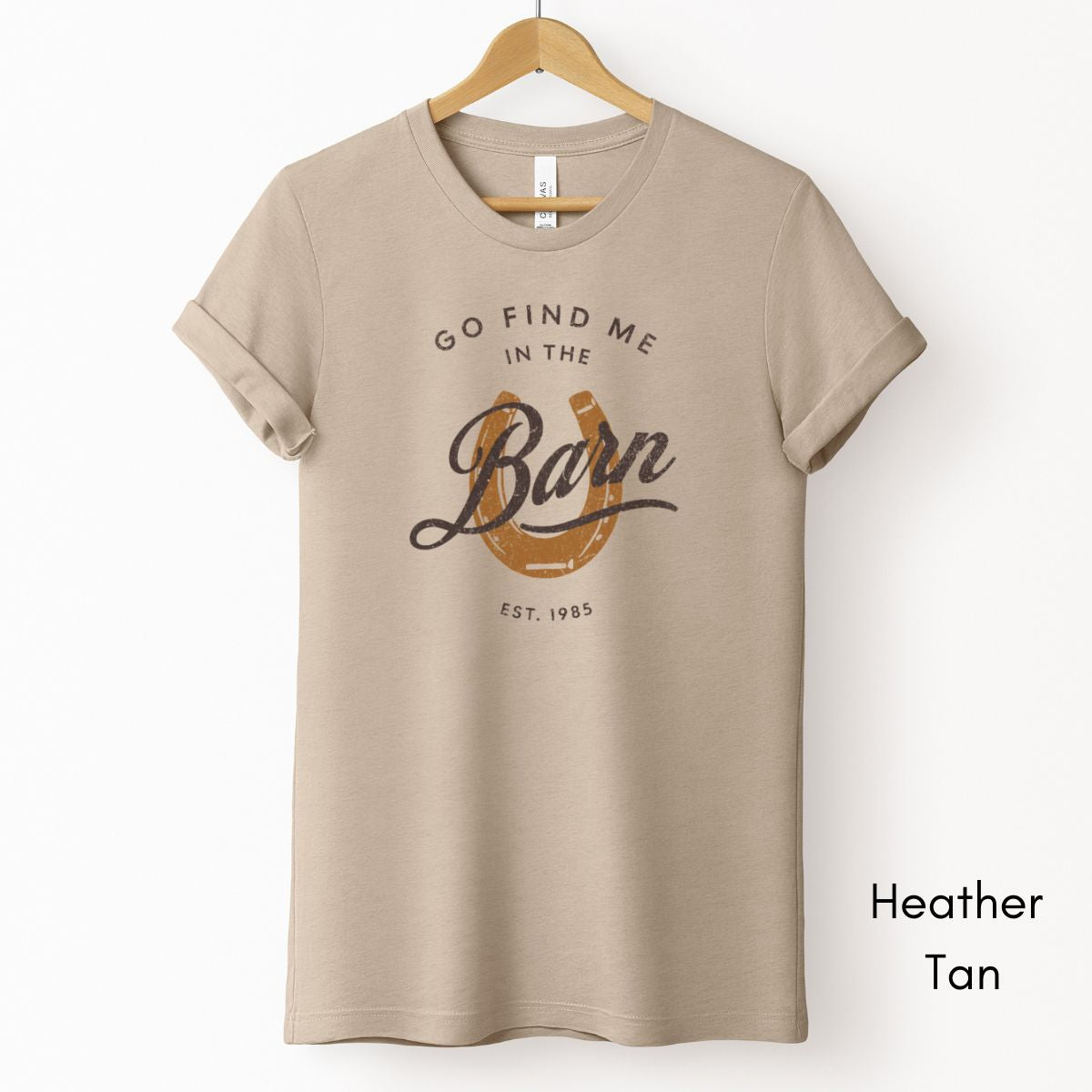 Find Me in the Barn Light Weight Jersey T-shirt