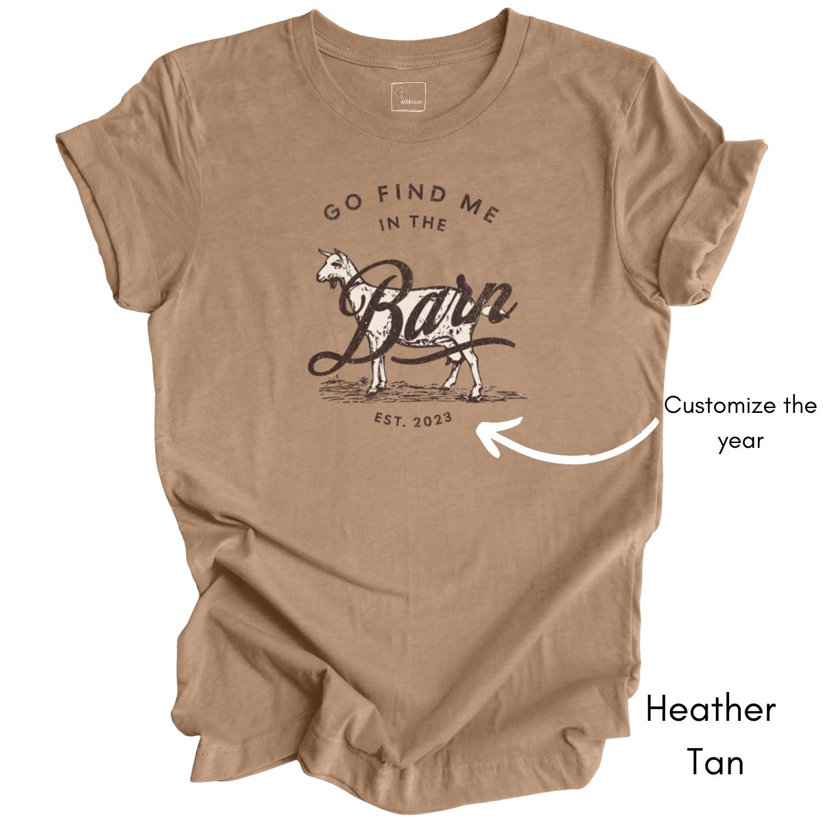 Find Me in the Goat Barn Unisex Jersey Light Weight T-shirt