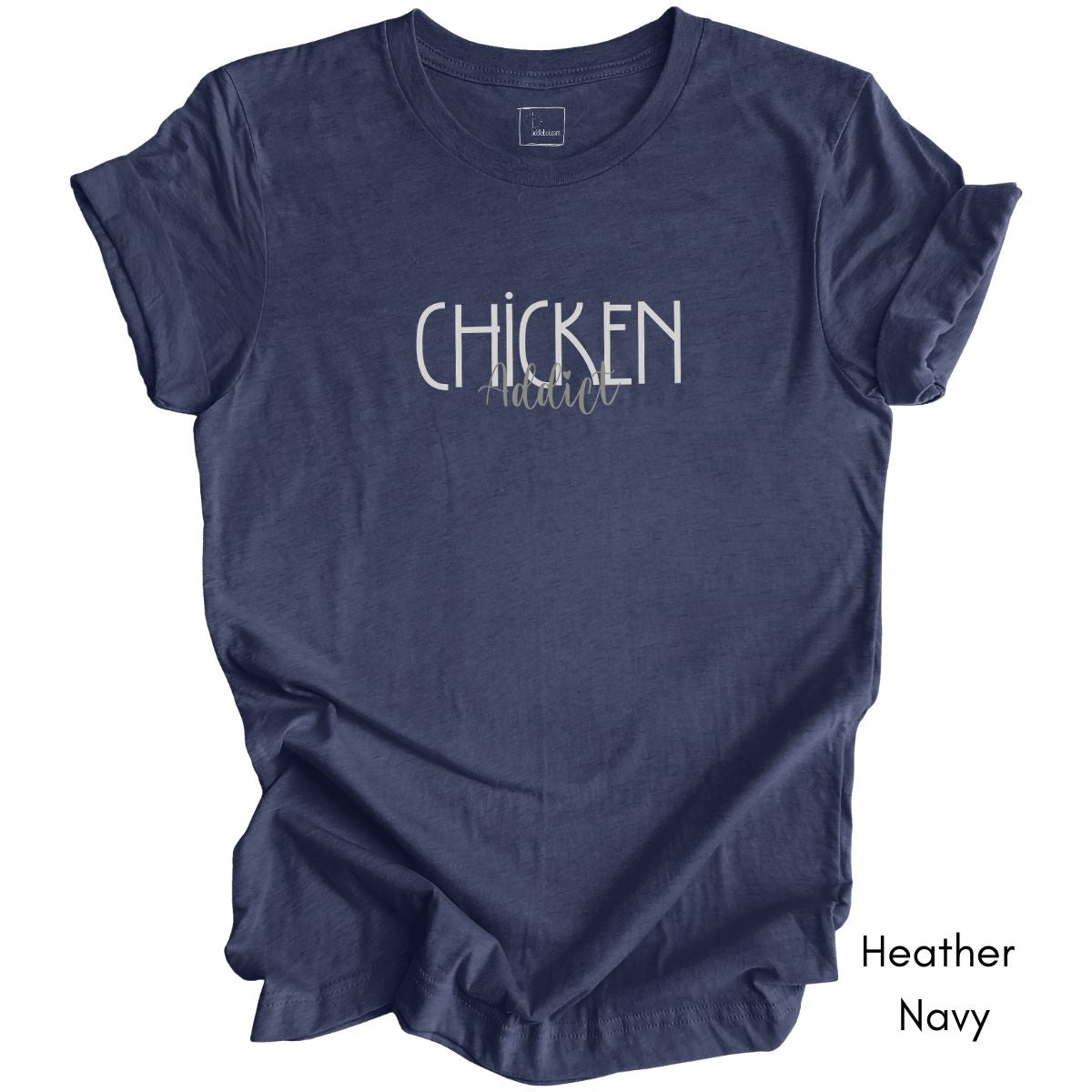 Chicken Addict Unisex Jersey Light Weight T-shirt