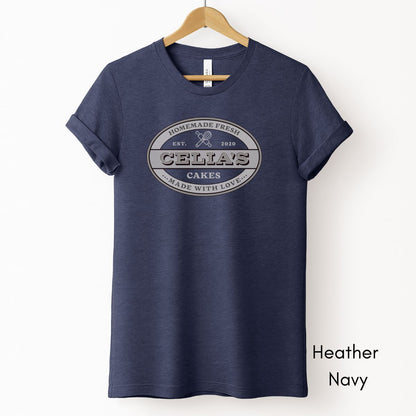 Custom Cake Unisex Jersey Light Weight T-shirt