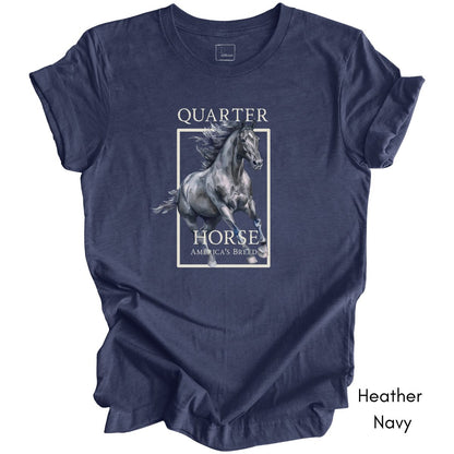 Quarter Horse America's Breed Unisex Jersey Light Weight Tee