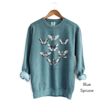 Lepidoptera Garment-Dyed Sweatshirt