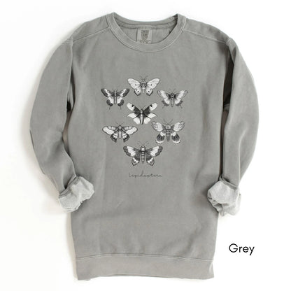 Lepidoptera Garment-Dyed Sweatshirt