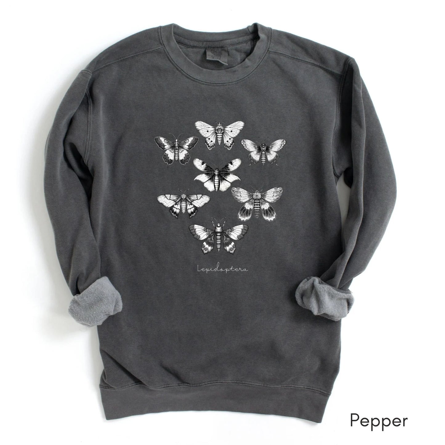 Lepidoptera Garment-Dyed Sweatshirt