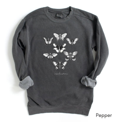 Lepidoptera Garment-Dyed Sweatshirt