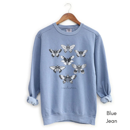 Lepidoptera Garment-Dyed Sweatshirt