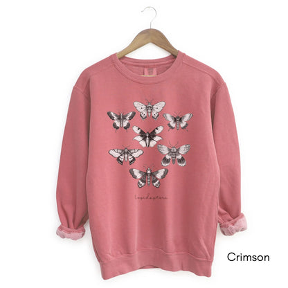 Lepidoptera Garment-Dyed Sweatshirt