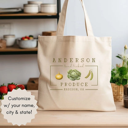 Custom Farm Cotton Canvas Tote Bag