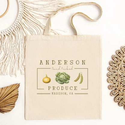 Custom Farm Cotton Canvas Tote Bag