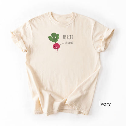 Up Beet Tee Midweight Unisex Garment-Dyed T-shirt