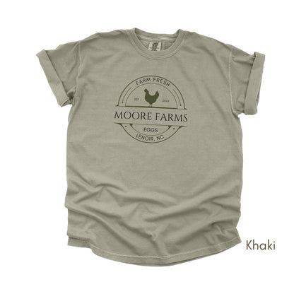 Custom Egg Farm - Unisex Midweight t-shirt