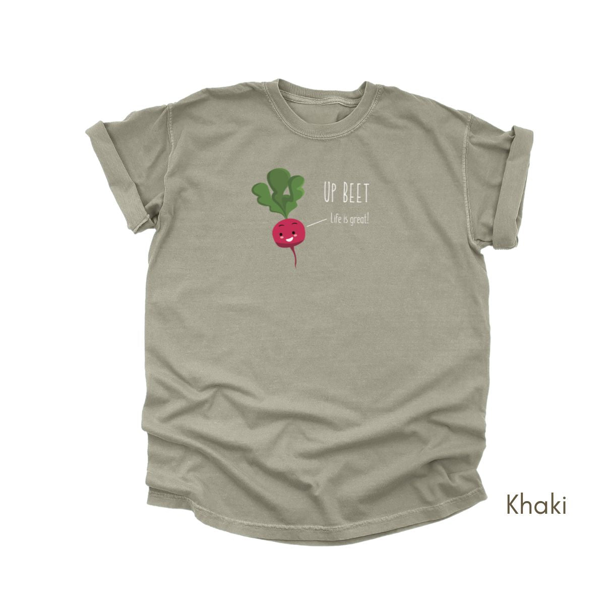 Up Beet Tee Midweight Unisex Garment-Dyed T-shirt