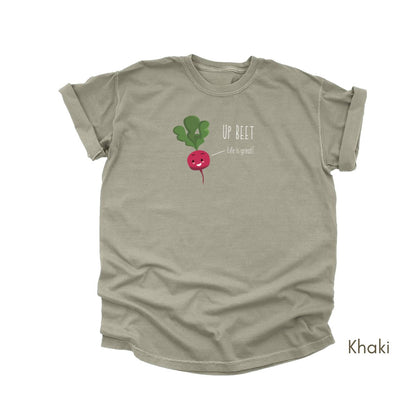Up Beet Tee Midweight Unisex Garment-Dyed T-shirt