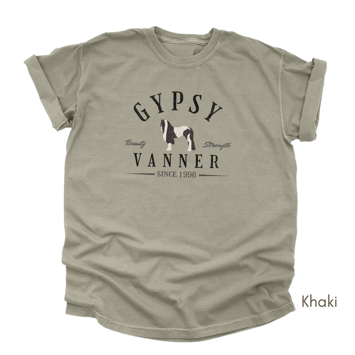 Gypsy Vanner Unisex Garment-Dyed Midweight T-shirt