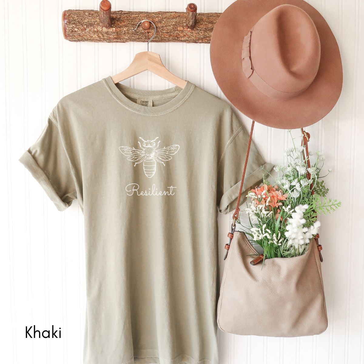 Bee Resilient Unisex Garment-Dyed T-shirt